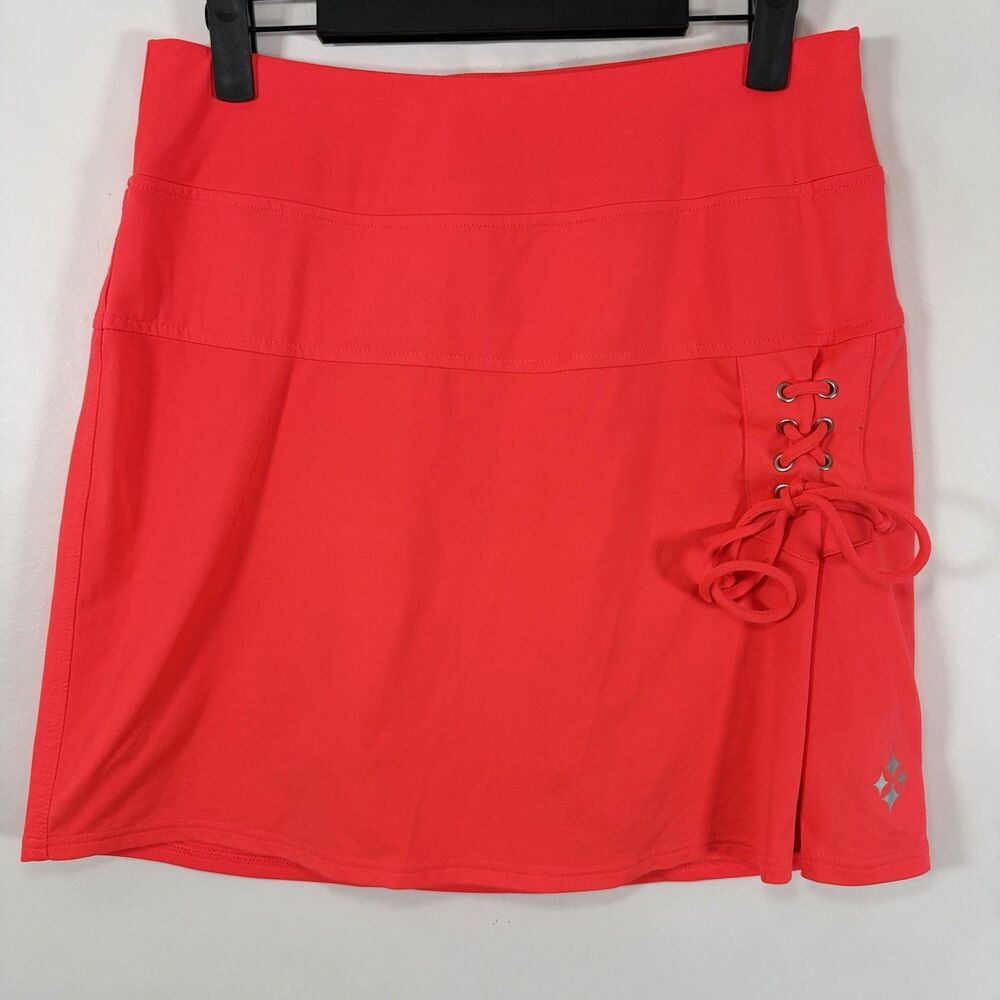 Jofit Athletic Skort Womens Size Small Hot Pink Golf Tennis 28” Waist Logo